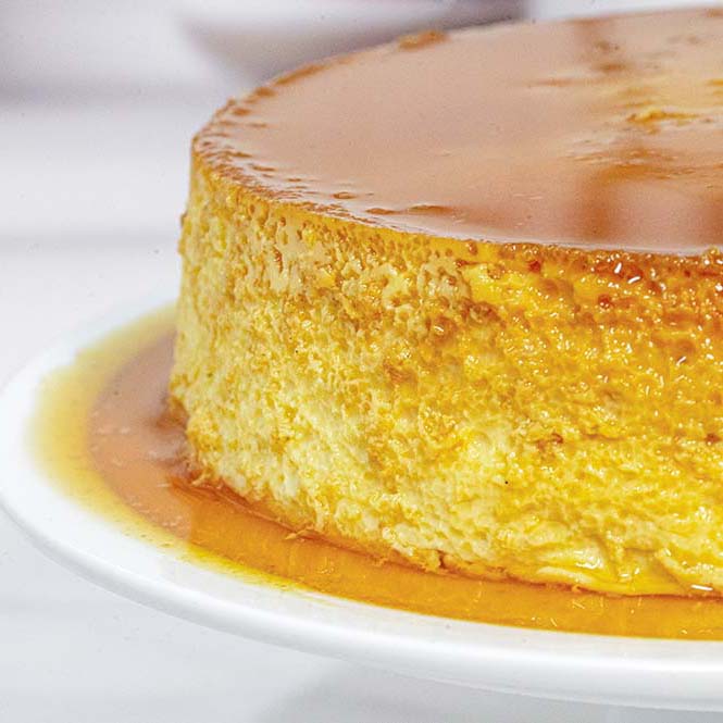 Flan Napolitano