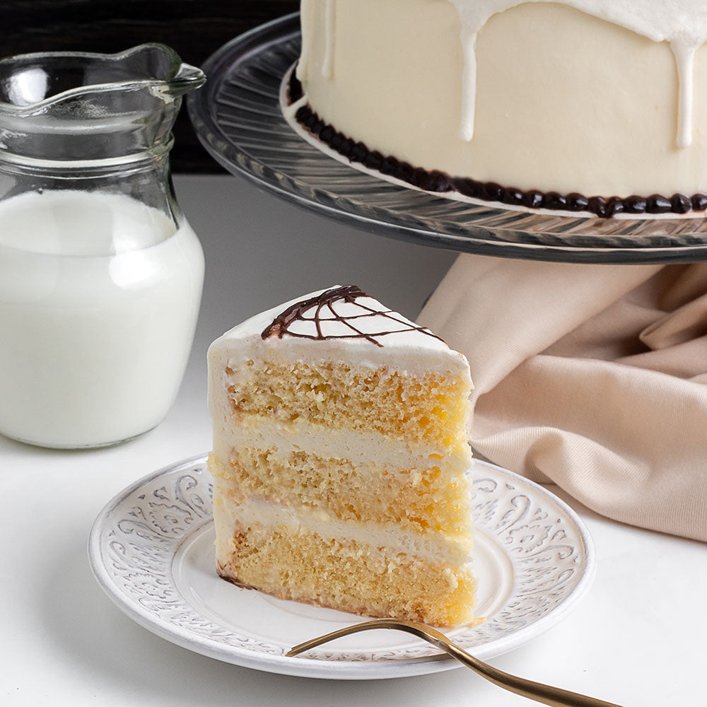 Pastel de Chocolate Blanco