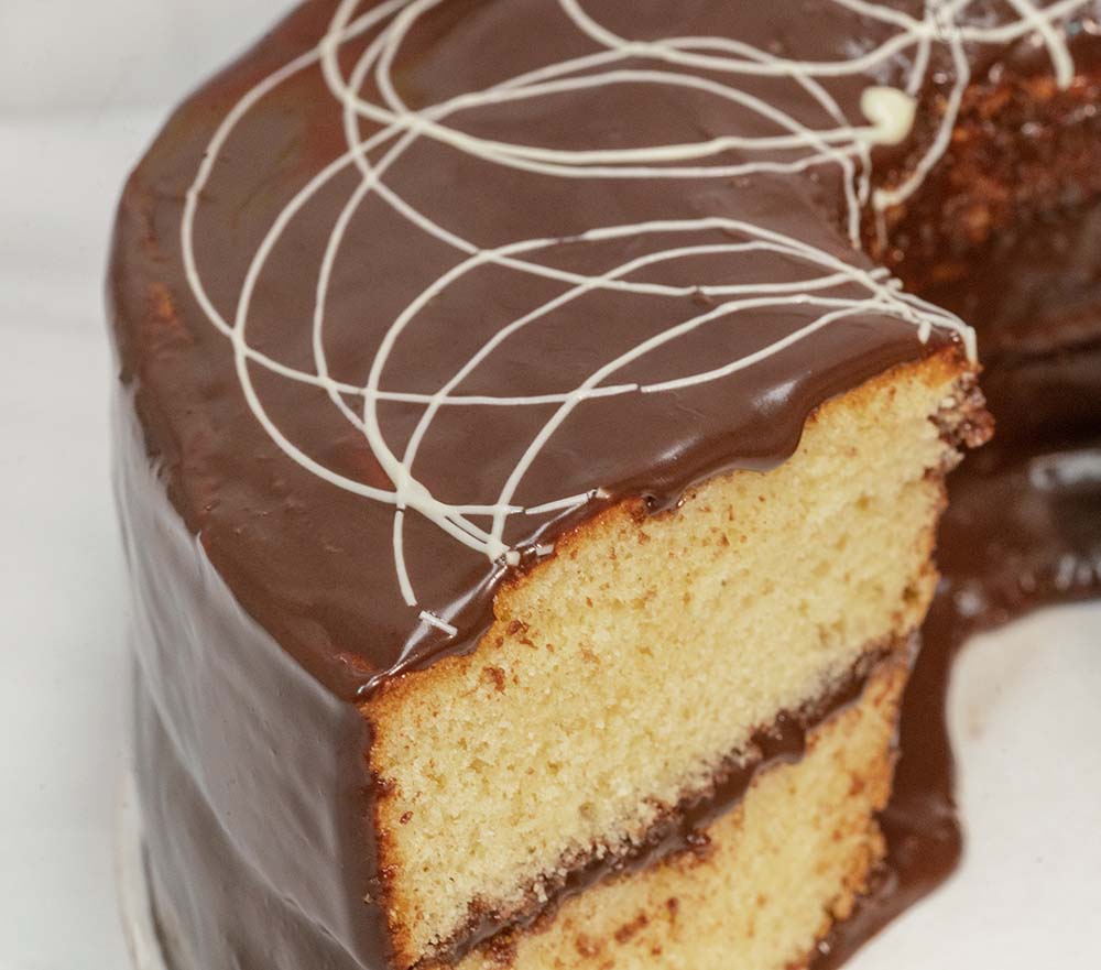 Rosca de Vainilla cubierta de Chocolate