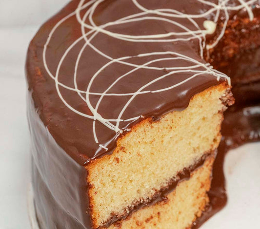 Rosca de Vainilla cubierta de Chocolate